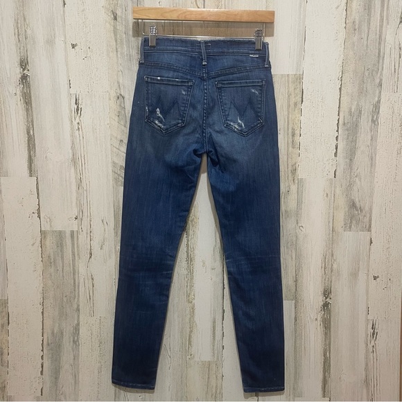 Mother The Double Fray Charmer Skinny Jeans- Take The Edge Off size 24 - Picture 2 of 8